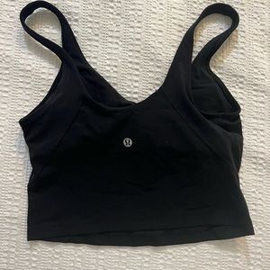 Black lululemon align tank